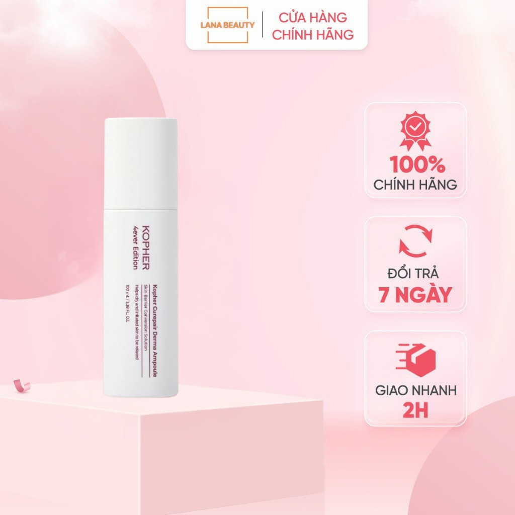 Xịt Dưỡng Ampoule KOPHER Curepair Derma Dưỡng Sáng, Làm Dịu Da, Phục ...