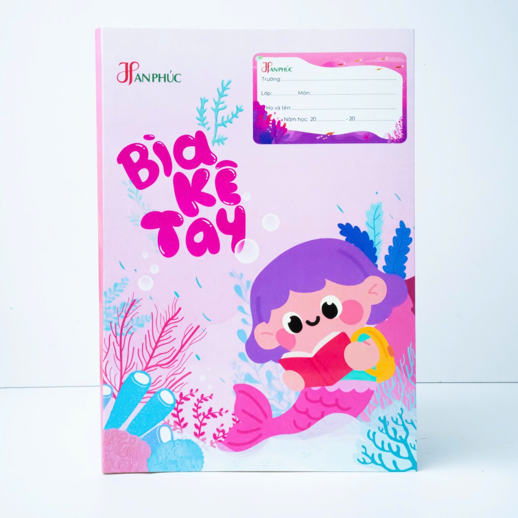 Bìa kê tay H An Phúc-Kích Thước 19 x 26,5cm/Giấy kê tay cho học sinh tiểu học giữ vở sạch chữ đẹp