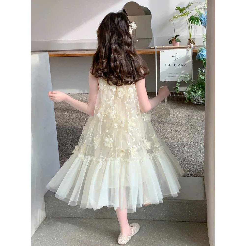 Đầm công chúa trẻ em thiết kế kiểu dáng hoàng gia, váy dự tiệc hóa thân nàng tiên xinh đẹp, chất liệu cao cấp mềm mại