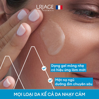 [HÀNG CÔNG TY] Mặt nạ ngủ dưỡng ẩm chuyên sâu Uriage Eau Themale Masque D'eau Nuit (50ml)