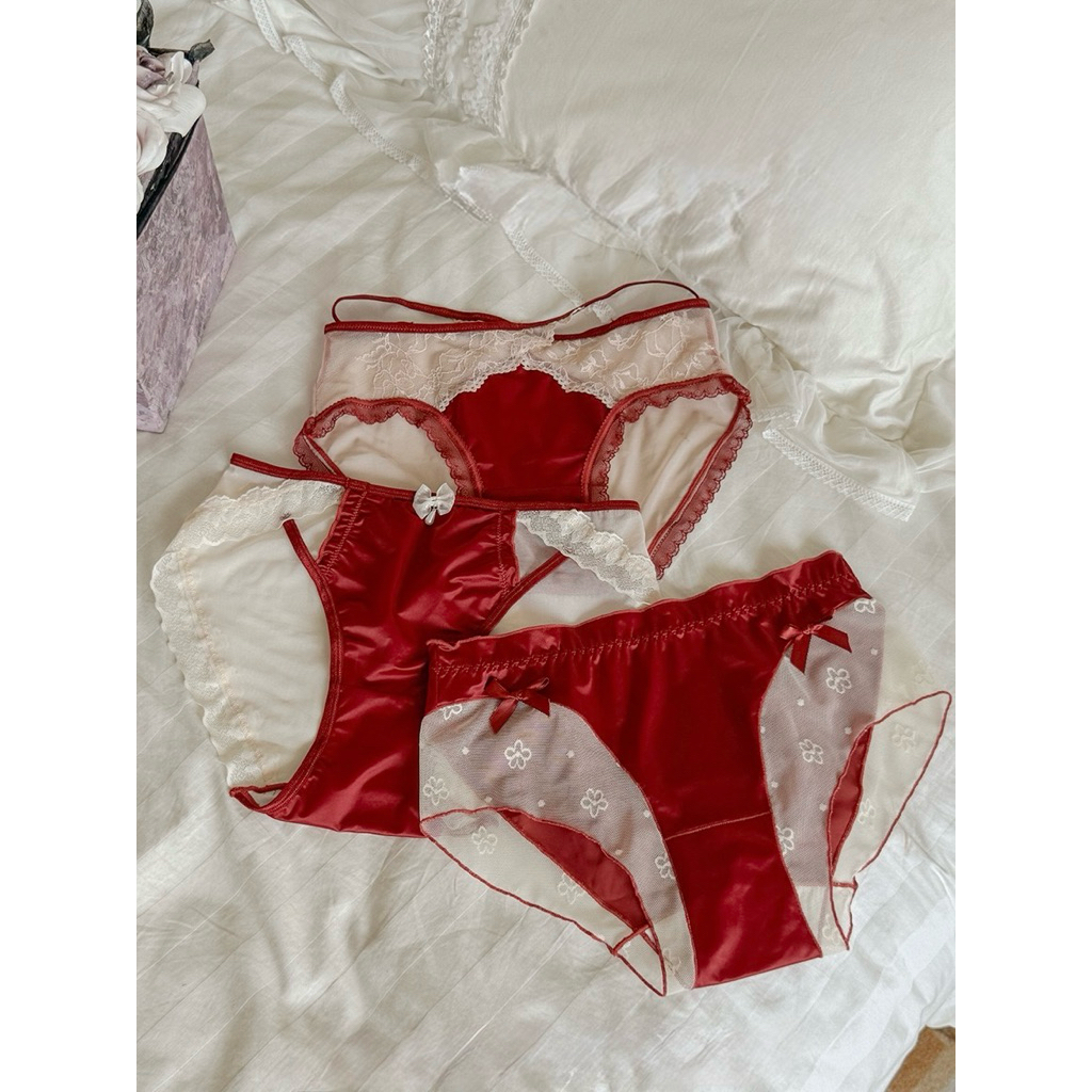 Quần lót ren thiết kế dây chéo Lalaly L01 –  quần lót ren sexy, nâng mông, quyến rũ cho nàng
