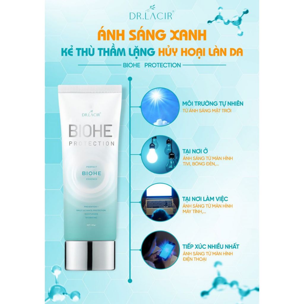 Kem Chống Nắng Sinh Học BIOHE Protection DR.LACIR (60g)