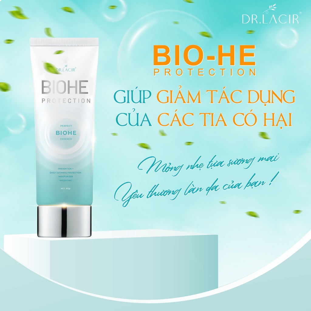 Thiết kế của Kem Chống Nắng Sinh Họcao Cấp