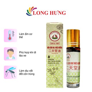 Dầu lăn sâm Nhị Thiên Đường Essential Oil 10ml (01 Chai/02 Chai/03 Chai/04 Chai/05 Chai)