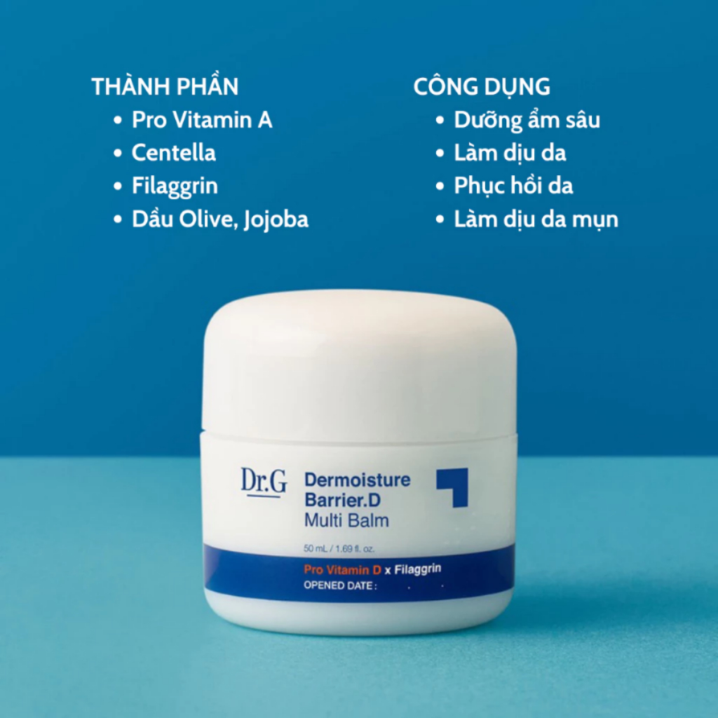 Kem dưỡng ẩm Dr.G Dermoisture Barrier Multi Balm - 50ml