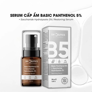 Tinh chất dưỡng ẩm DrCeutics Basic Panthenol 5% + Saccharide Hydrolysate 2% (30g/40g/108g)