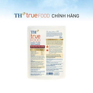 Hộp 10 gói cháo tươi nhung hươu nấm hương TH true FOOD 240 gr (240 gr x 10 gói)