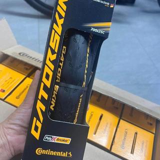 Vỏ/Lốp Xe Đạp Đường Trường 700x23-25-28C Continential Gatorskin, Loại Có Talon Mềm Gấp Gọn Được, Áp Suất 109-120 PSI