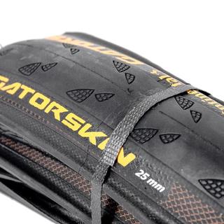 Vỏ/Lốp Xe Đạp Đường Trường 700x23-25-28C Continential Gatorskin, Loại Có Talon Mềm Gấp Gọn Được, Áp Suất 109-120 PSI