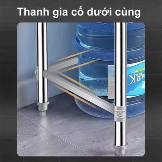 Kệ bếp gas inox Kệ Để Đồ nhà bếp inox cao cấp Kệ inox 3 tầng Có thể chịu được 300kg