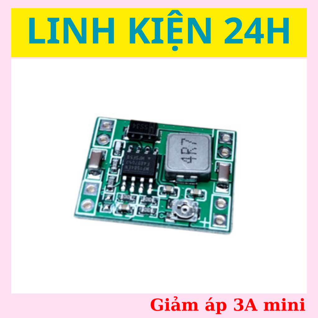 Mạch nguồn giảm áp DC mini 3A - Mạch hạ áp - mạch chỉnh áp | Shopee ...