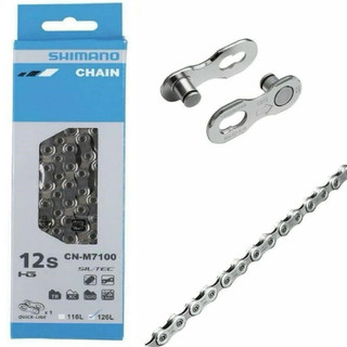 Sên,xích Xe Đạp MTB, Road Hiệu Shimano M6100 M7100 M8100 M9100 – 12 Tốc Độ, 116L, Quick Link, SIL-Tec, HyperGlide+,252g
