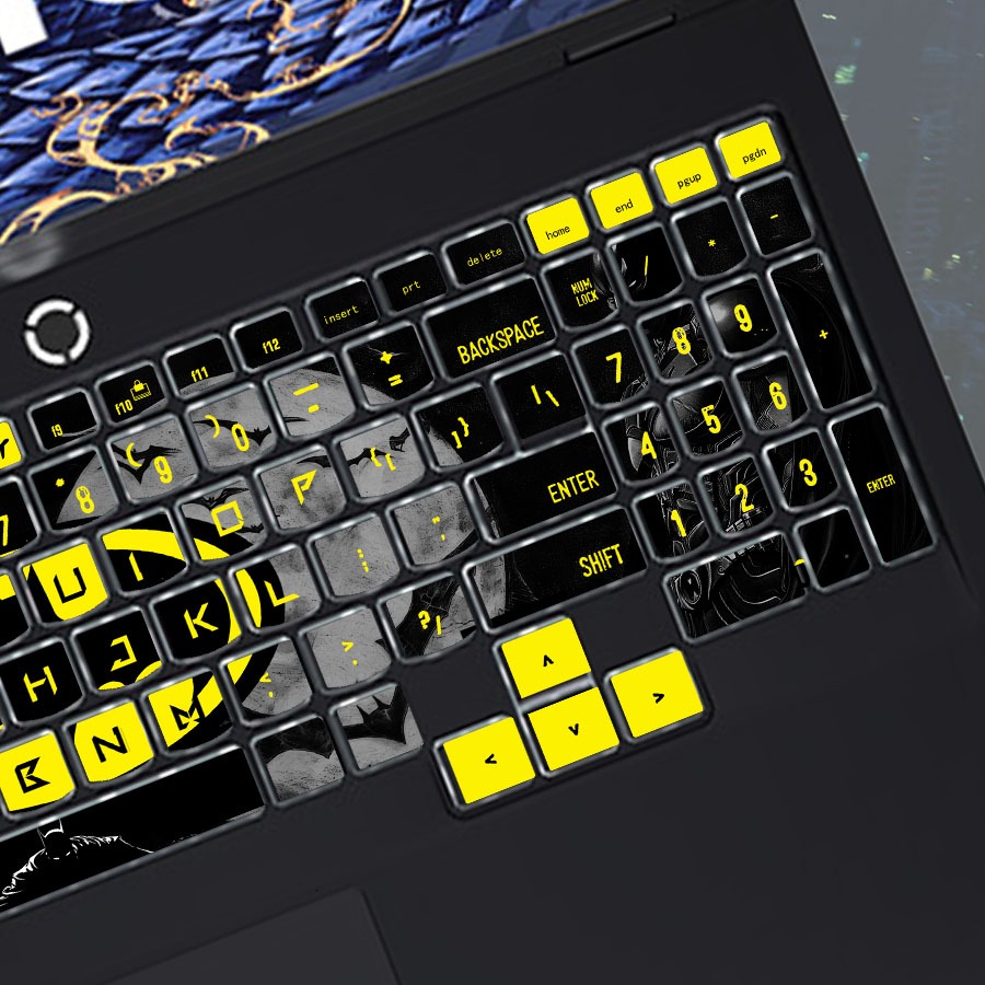 Miếng dán bàn phím Batman - Keyboard Sticker Batman | Shopee Việt Nam