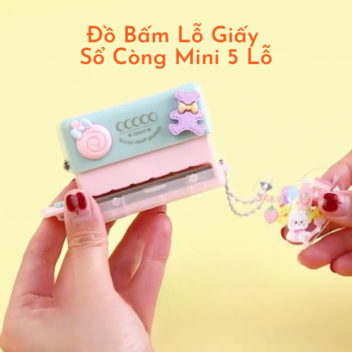 Đồ Bấm Lỗ Giấy Sổ Còng 5 Lỗ KW-Trio 99H2, Dụng Cụ Bấm Lỗ Tròn Trên Giấy 5 Lỗ Làm Sổ Còng A5 -20 Lỗ, B5 -26 Lỗ, A4-30 Lỗ