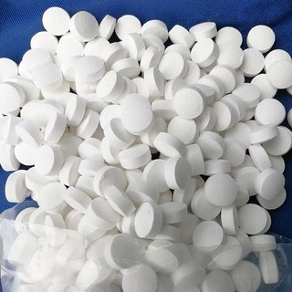 Viên tẩy rong rêu, tẩy rêu mốc gỗ, xử lý hồ nước, bể bơi, rêu mốc sàn nhà - Viên sủi 2g