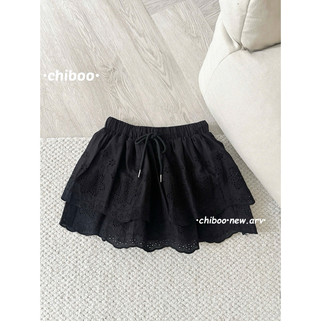 [𝐒𝐮𝐙𝐲] Chân Váy Ren 2 Tầng QCCC Loại 1