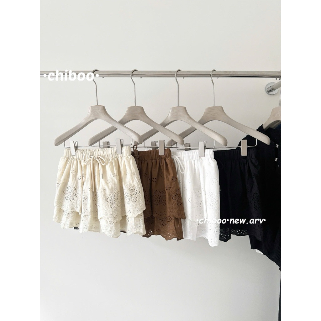 [𝐒𝐮𝐙𝐲] Chân Váy Ren 2 Tầng QCCC Loại 1