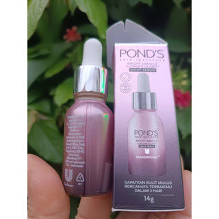 Serum sáng đa tầng Ban Đêm Pond's Bright Miracle mờ thâm sạm với 50X Niasorcinol 14G