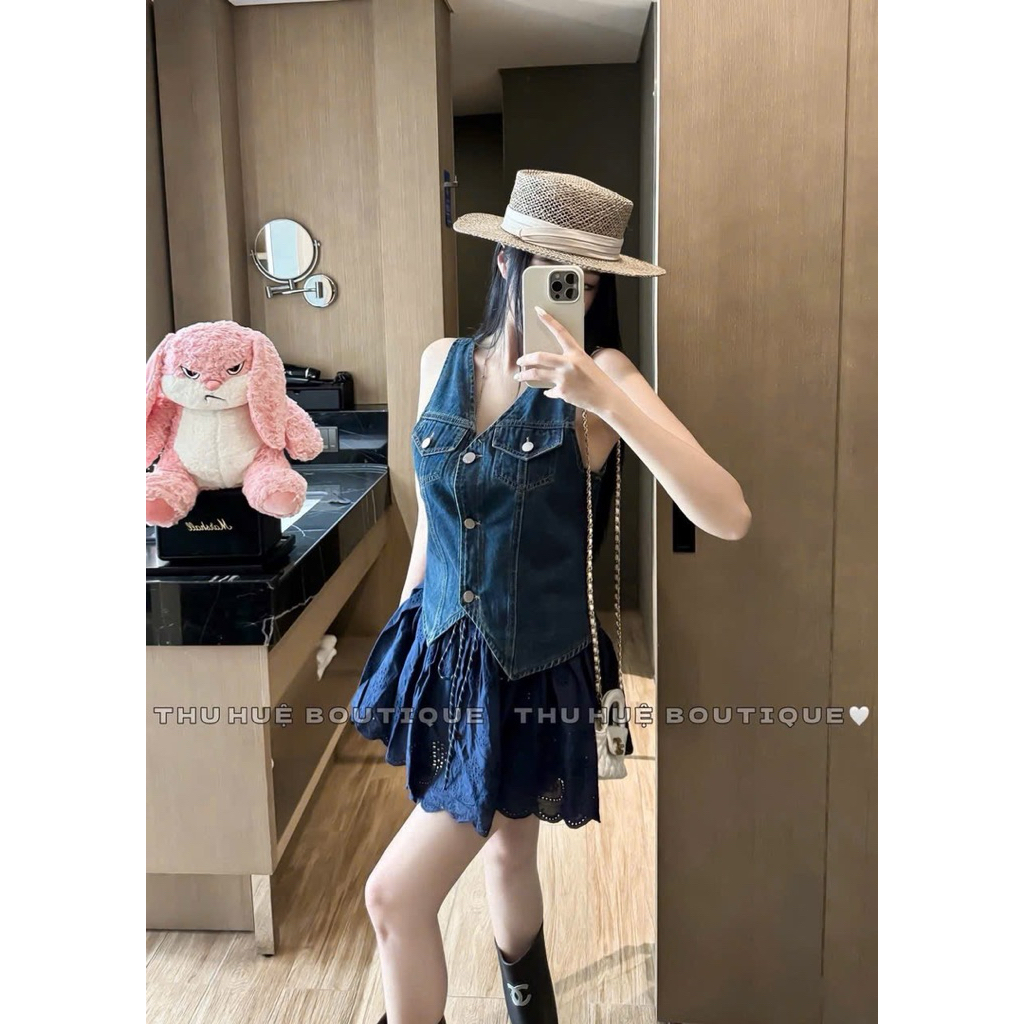 [𝐒𝐮𝐙𝐲] Chân Váy Thô Ren Rút Dây QCCC Loại 1