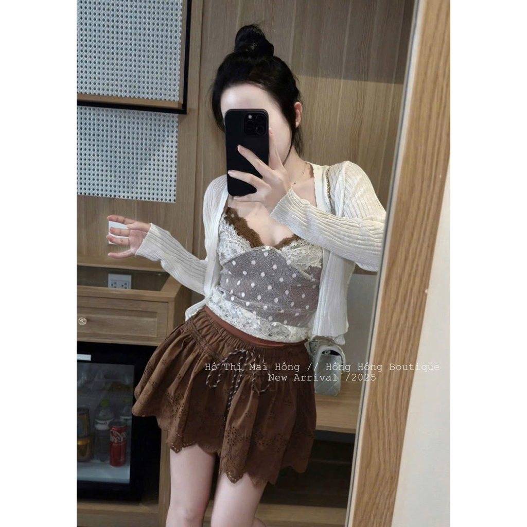 [𝐒𝐮𝐙𝐲] Chân Váy Thô Ren Rút Dây QCCC Loại 1