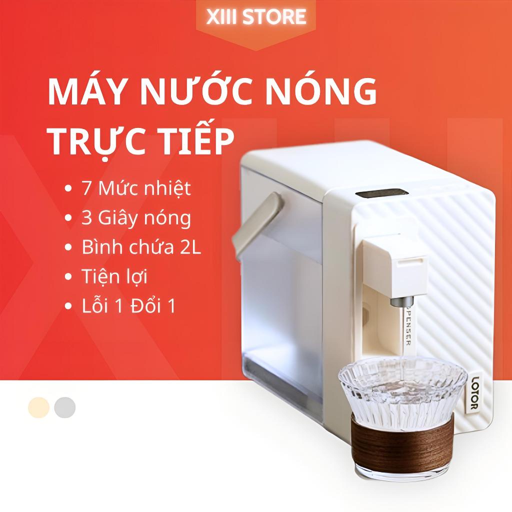 Máy nóng nước tức thời 7 chế độ nhiệt, máy nóng nước mini để bàn, bảo hành 6 tháng, nhỏ gọn tiện lợi pha sữa, pha trà