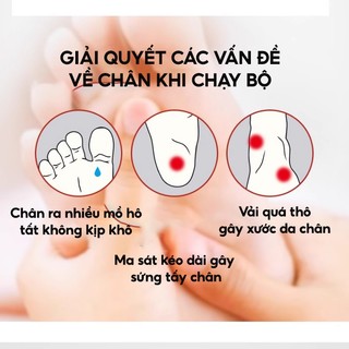 Tất vớ xỏ ngón nam nữ chạy bộ chống phồng rộp bảo vệ ngón chân công nghê coolmax thoáng khí nhanh khô TOSON STORY