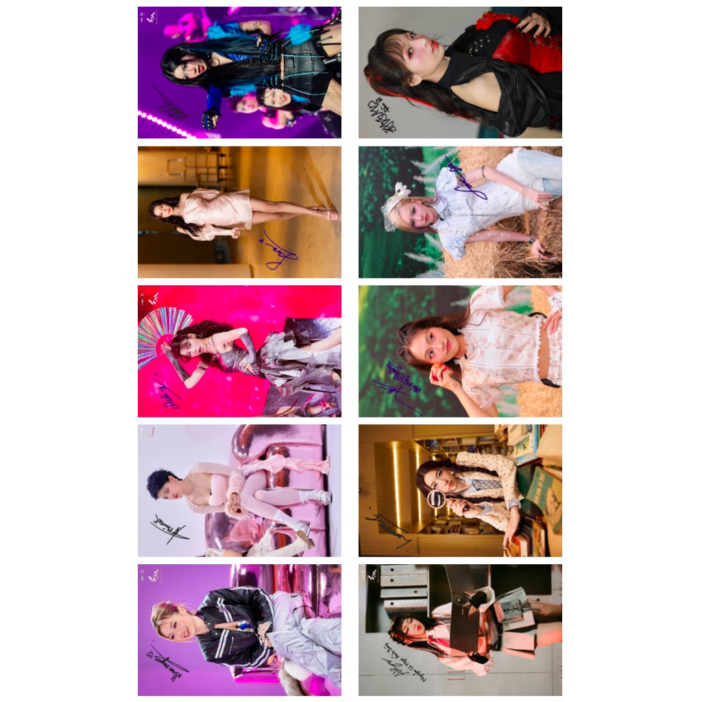COMBO 30 CARD BO GÓC MIX ĐỦ 30 EM XINH SAY 2 CÓ CHỮ KÝ