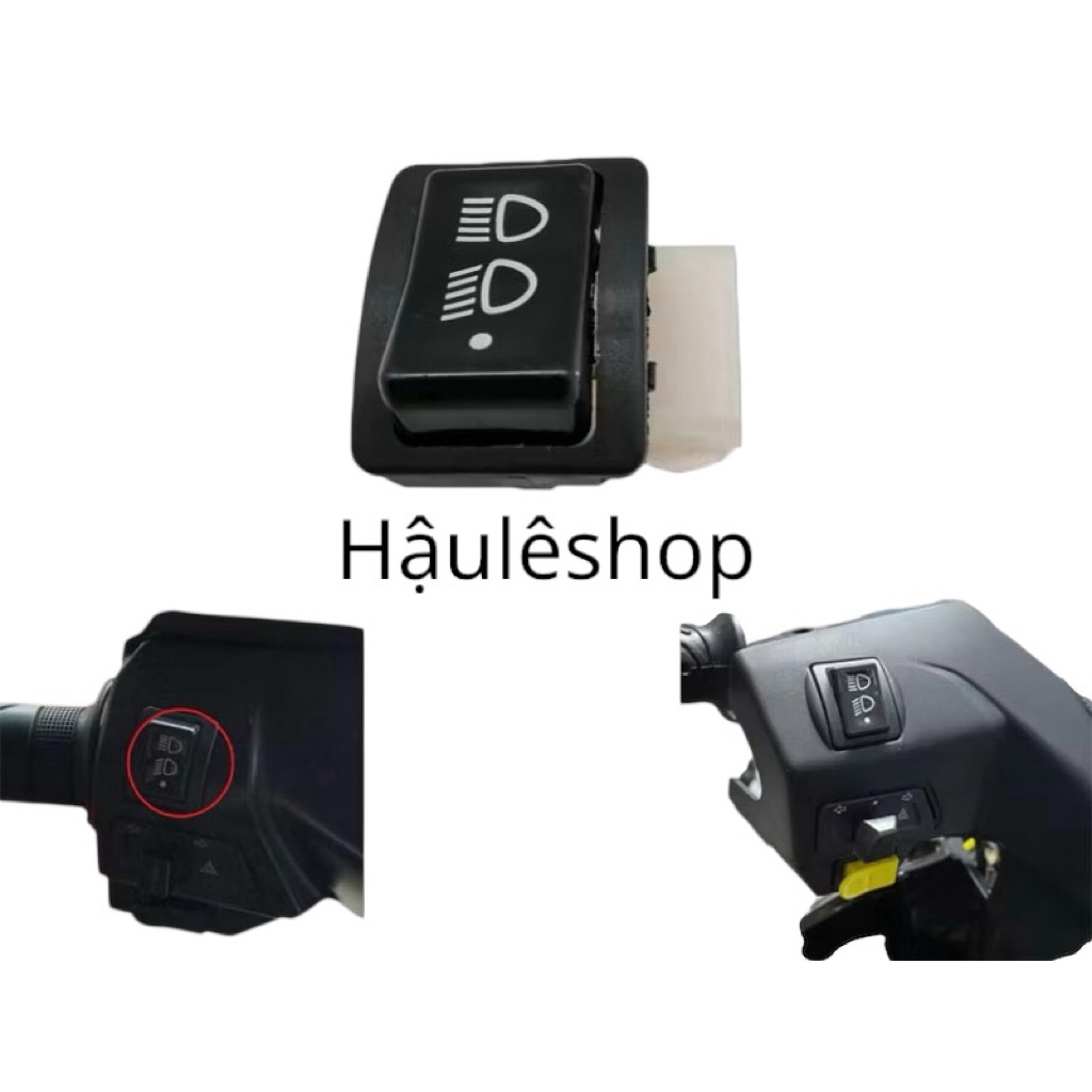 Công tắc bật tắt đèn 3 chế độ Wave 100 125 SYM Suzuki