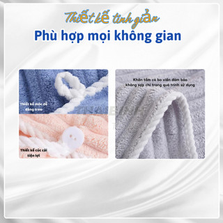 Khăn tắm tuyết nhung 70x140cm cao cấp Thai Binh Towel - sợi Microfiber siêu mềm mịn, thấm hút