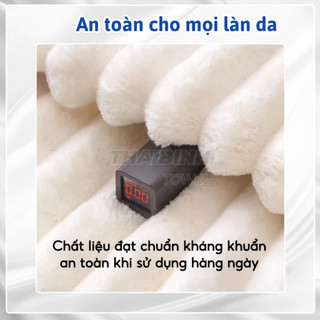 Khăn tắm tuyết nhung 70x140cm cao cấp Thai Binh Towel - sợi Microfiber siêu mềm mịn, thấm hút