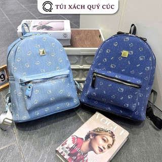 ( Dây Quai To ) Hello Kitty Balo Vải Bò Nam Nữ Thời Trang Size41 Jừa A4 Laptop Chất Da Đẹp Đi Học Du Lịch Tiện Dụng BL11