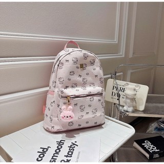 ( Tặng Móc Khóa ) Balo Quai Nhỏ Hello Kitty đi học nam nữ thời trang size 40 vừa A4 laptop chất da đẹp đi chơi BL12