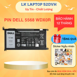 Pin Laptop Dell Inspiron 5480 5567 5568 3180 3189 3580 5468 7579 5368 7378 7368 5765 7569 7460 WDX0R YRDD6