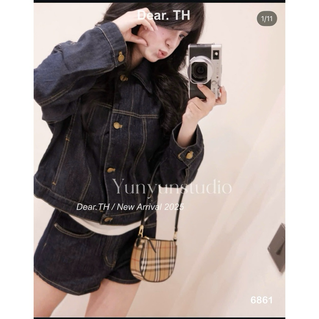 [𝐒𝐮𝐙𝐲] Áo Khoác Jeans Khuy QCCC Loại 1 (50-60kg 1m58 trở lên)