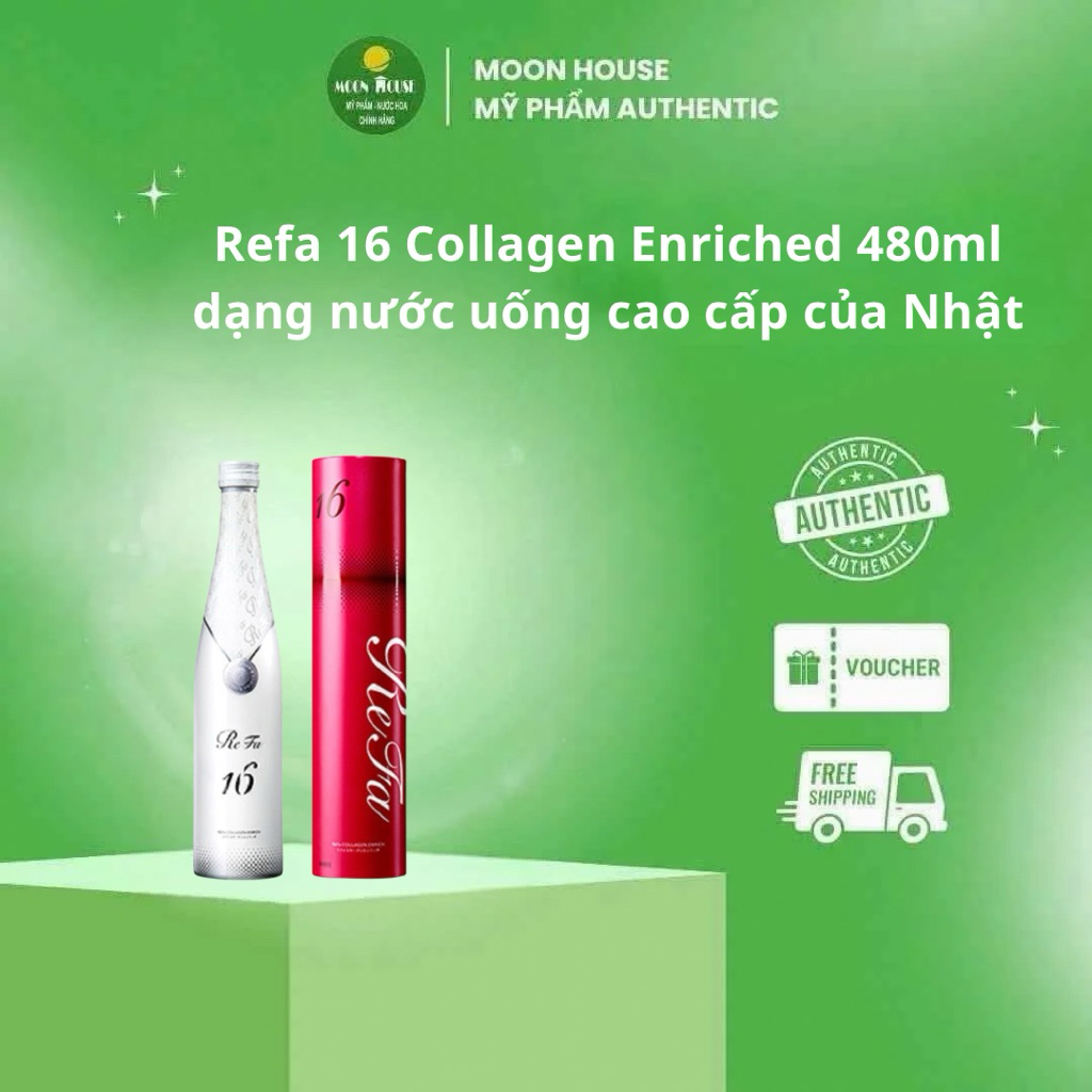 Refa 16 Collagen Enriched 480ml dạng nước uống cao cấp của Nhật ...