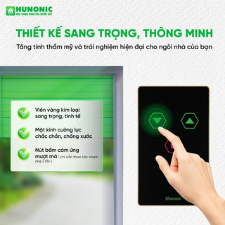 Công Tắc Cửa Cuốn Wifi Hunonic Door S – Phiên Bản Mới 2025 - Mở Cửa Ngay Cả Khi Không Có Internet