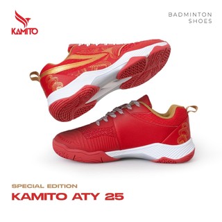 Giày Cầu Lông Kamito ATY25, Đế Nhẹ,Phylon êm ái có giảm chấn tốt Bám Sân, Thoáng Khí