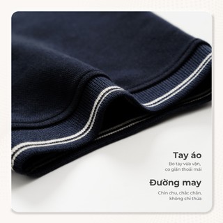 Áo polo nam cao cấp RUM, BST LET'S GẤU, vải cá sấu cotton interlock, thanh lịch - POLOMANOR