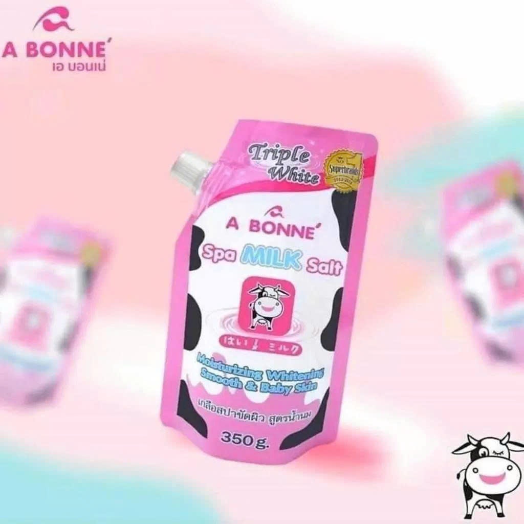 Muối Tắm Sữa Bò A Bonne' Thái Lan Chính Hãng 350gr