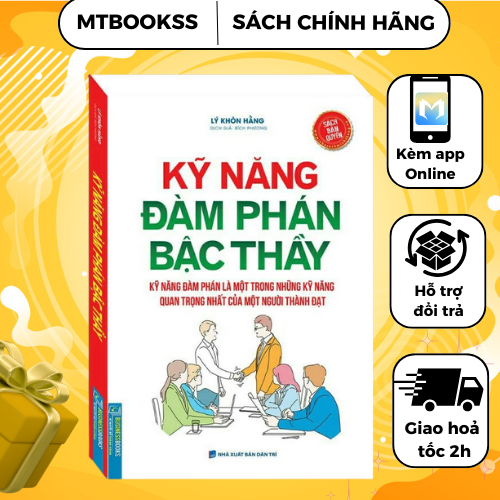 Sách - Businessbooks - Kỹ Năng Đàm Phán Bậc Thầy