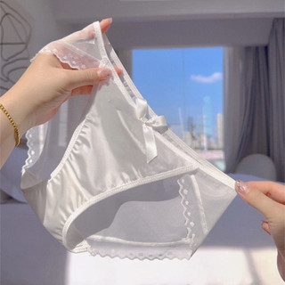 Quần Lót Nữ Ren Mềm Thoáng Mát – Quần Chip Nữ Cạp Vừa Không Viền Co Giãn Tốt AMYBRA L8836