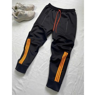Quần jogger nỉ [Giá Sập Sàn] Quần Dài Thể Thao Nam Nữ Chạy Viền Xương Cá 02 C1