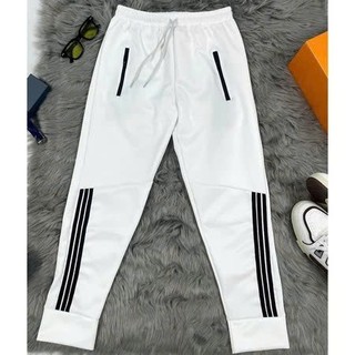QUẦN NỈ CHẠY VIỀN SƯƠNG CÁ quan THỂ THAO JOGGER TRƠN VẢI mềm mịn NAM NỮ khóa túi K1