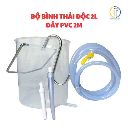 Thụt tháo đại tràng, bộ thải độc cà phê, bộ bình thụt tháo đại tràng, enema coffee kit thải độc cà phê 2L Viethealthy