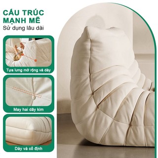 Ghế Sofa Lười Thư Giãn, Ghế Lười Togo bọc vải, Ghế Sofa Thư Giãn Cao Cấp, Decor Phòng Hiện Đại