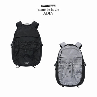 Balo ADLV Basic Logo String Point Màu Đen/Xám - Hàng chính hãng