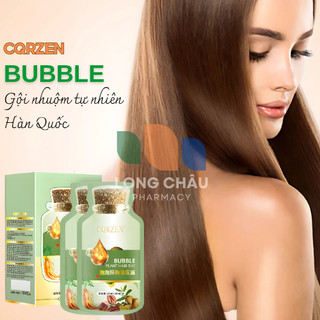 Dầu Gội Nhuộm Tóc BUBBLE HUANG YI Hàn Quốc Thảo Dược Tự Nhiên Lên Màu Chuẩn Salon Không Đau Rát