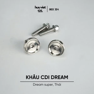 Khâu cốp CDI, khâu lưỡi trâu, Inox 304 CNC Dream Thái, Dream Super, Dream Việt