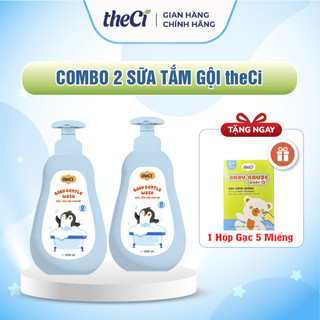 Combo sạch khỏe cùng con: 2 Sữa Tắm Gội 2 trong 1 200ml