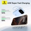 Baseus QPow3 Digital Display Power Bank with 2 Built-in USB-C Cables 20000 10000mAh 45W
